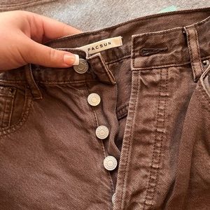 Pacsun brown jeans